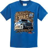 Kids Ford F-150 T-shirt Hit The Dirt Youth Tee - Yoga Clothing for You