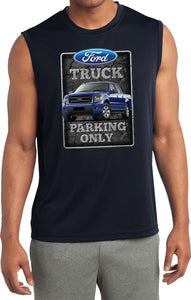 Ford Truck T-shirt Parking Sign Sleeveless Competitor Tee - Yoga Clothing for You