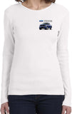 Ford F-150 Truck Pocket Print Ladies Long Sleeve Shirt - Yoga Clothing for You