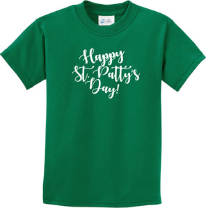 St Patricks Day Happy St Pattys Day Kids T-shirt - Yoga Clothing for You