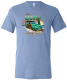 1946 Ford Woody Tri Blend T-Shirt - Yoga Clothing for You