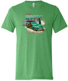 1946 Ford Woody Tri Blend T-Shirt - Yoga Clothing for You