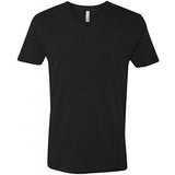 Mens Fitted Cotton V-neck Tee Shirt - Yoga Clothing for You - 1