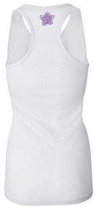 Yoga Clothing For You Ladies 7 White Chakras Spaghetti Strap Tank Top - Yoga Clothing for You