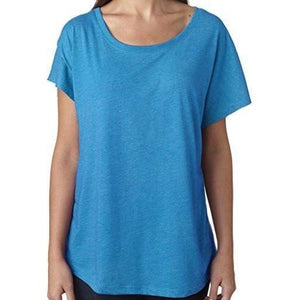 Womens TriBlend Dolman Tee Shirt - Yoga Clothing for You - 7