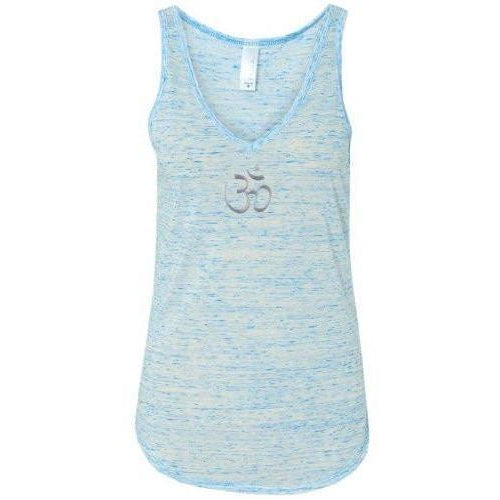 Womens Hindu Flowy V-Neck Tank Top - Yoga Clothing for You