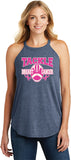 Ladies Breast Cancer Tank Top Tackle Cancer Tri Rocker Tanktop - Yoga Clothing for You