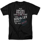 AC/DC Big Balls Song Lyrics Black Tall T-shirt - Yoga Clothing for You