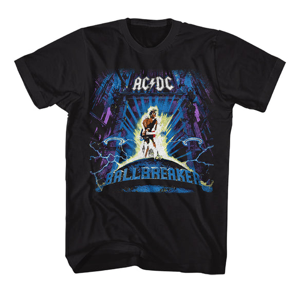 ACDC 1996 Ballbreaker World Tour Black T-shirt Front & Back