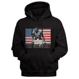 Muhammad Ali The Greatest US Flag Black Pullover Hoodie