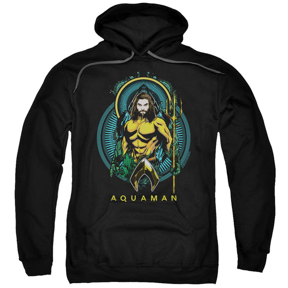 Aquaman Movie Hoodie Portrait Black Hoody - Yoga Clothing for You