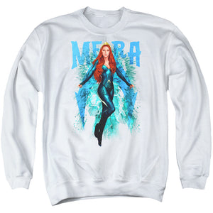 Aquaman Movie Sweatshirt Mera White Pullover - Yoga Clothing for You