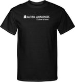 Autism Awareness Time to Listen Tall Shirt - Yoga Clothing for You