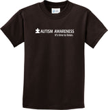 Autism Awareness Time to Listen Youth Kids Shirt - Yoga Clothing for You