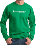 Autism Awareness Time to Listen Sweatshirt - Yoga Clothing for You