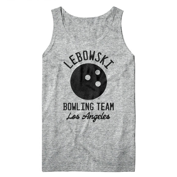 The Big Lebowski Bowling Team Los Angeles Grey Tank Top