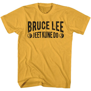 Bruce Lee Yin Yang Jeet Kune Do Ginger T-shirt - Yoga Clothing for You