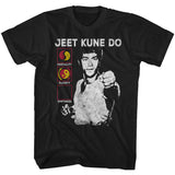 Bruce Lee Partiality Fluidity Emptiness Black T-shirt - Yoga Clothing for You