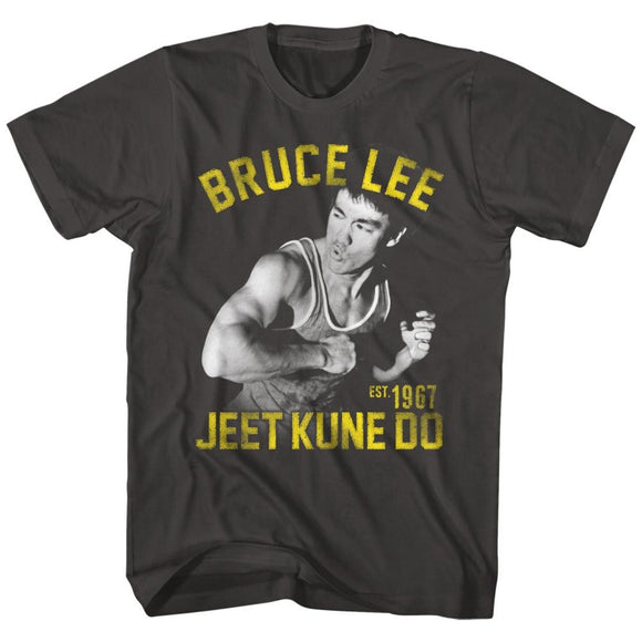 Bruce Lee Vintage Jeet Kune Do Smoke T-shirt - Yoga Clothing for You
