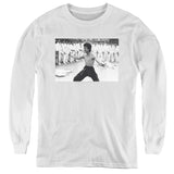 Kids Bruce Lee T-Shirt Triumphant Youth Long Sleeve Shirt - Yoga Clothing for You