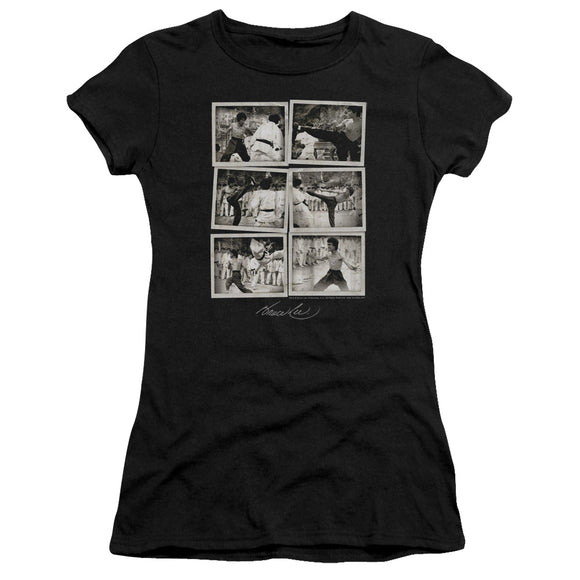 Bruce Lee Snap Shots Juniors Shirt - Yoga Clothing for You
