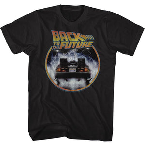 Back to the Future T-Shirt DeLorean Backside - Yoga Clothing for You