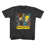 Beavis and Butthead Kids T-Shirt Rocking Out Photo Tee - Yoga Clothing for You