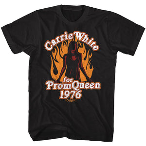 Carrie White for Prom Queen Black T-shirt