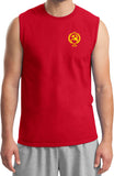 CCCP T-shirt Crest Pocket Print Muscle Tee - Yoga Clothing for You