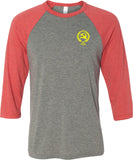 CCCP T-shirt Crest Pocket Print Raglan - Yoga Clothing for You