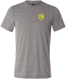 CCCP T-shirt Crest Pocket Print Tri Blend Tee - Yoga Clothing for You