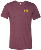 CCCP T-shirt Crest Pocket Print Tri Blend Tee - Yoga Clothing for You