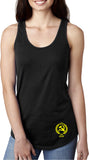 Ladies CCCP Tank Top Crest Bottom Print Ideal Racerback - Yoga Clothing for You