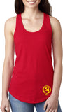 Ladies CCCP Tank Top Crest Bottom Print Ideal Racerback - Yoga Clothing for You