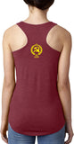 Ladies CCCP Tank Top Crest Back Print Ideal Racerback - Yoga Clothing for You