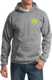 CCCP Hoodie Crest Pocket Print Hooded Sweatshirt - Yoga Clothing for You