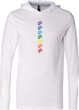 Chakra OMS Lightweight Yoga Hoodie Tee Shirt - Yoga Clothing for You