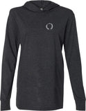 Enso Pocket Print Lightweight Yoga Hoodie Tee Shirt - Yoga Clothing for You