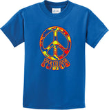 Funky Peace Sign Kids T-shirt - Yoga Clothing for You