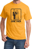 Game Over T-shirt Black Print - Yoga Clothing for You