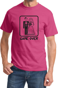 Game Over T-shirt Black Print - Yoga Clothing for You