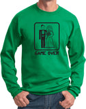 Game Over Sweatshirt Black Print - Yoga Clothing for You