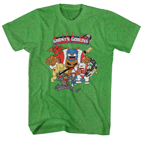 Ghosts 'n Goblins T-Shirt Characters Kelly Tee - Yoga Clothing for You