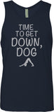 It's Time to Get Down, Dog Premium Yoga Tank Top - Yoga Clothing for You