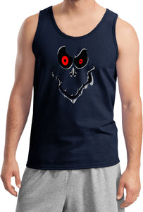 Halloween Tank Top Ghost Face - Yoga Clothing for You