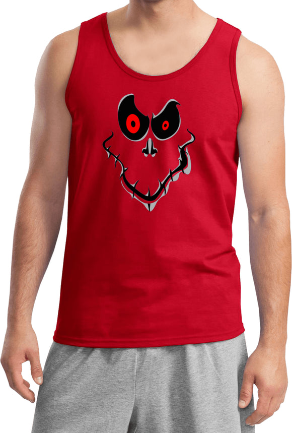 Halloween Tank Top Ghost Face - Yoga Clothing for You