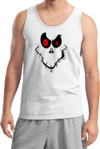 Halloween Tank Top Ghost Face - Yoga Clothing for You