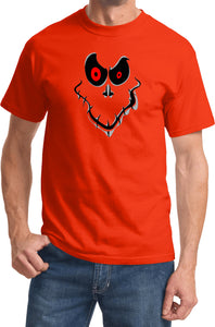 Halloween T-shirt Ghost Face Tee - Yoga Clothing for You