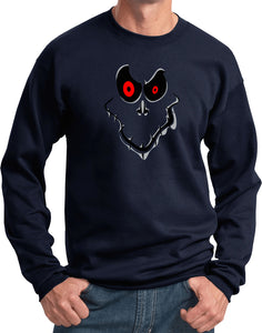 Halloween Sweatshirt Ghost Face - Yoga Clothing for You