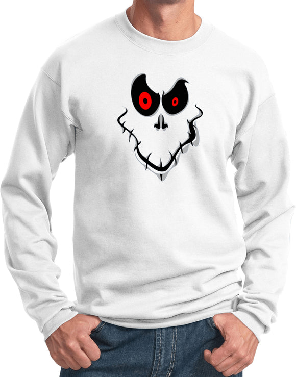 Halloween Sweatshirt Ghost Face - Yoga Clothing for You